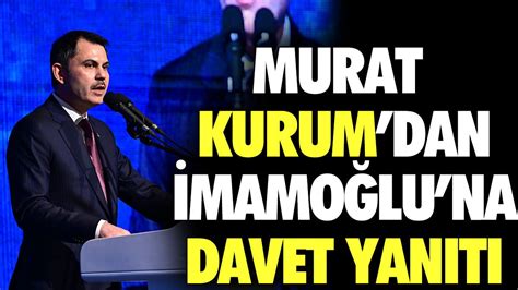 Murat Kurum Dan Mamo Lu Na Davet Yan T