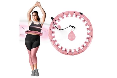 Sklep Sportowy HULA HOP PLUS SIZE HHW12 Z WYPUSTKAMI I OBCIĄŻNIKEM