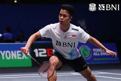 Anthony Ginting Tunggal Putra Indonesia Pertama Di Final All England