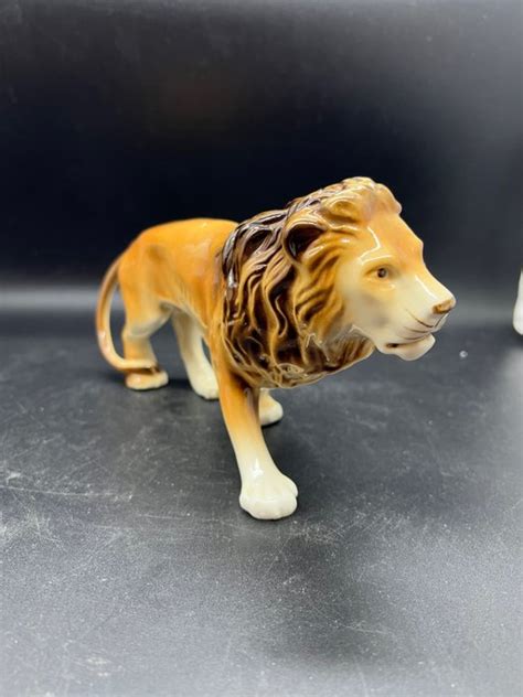 Royal Dux Porzellan Manufaktur Vintage Lion Figurine Catawiki