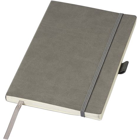 Carnet A5 Revello à couverture souple Anthracite imprimé et