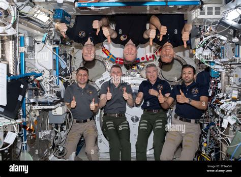 Iss069e071222 Aug 20 2023 The Seven Member Expedition 69 Crew