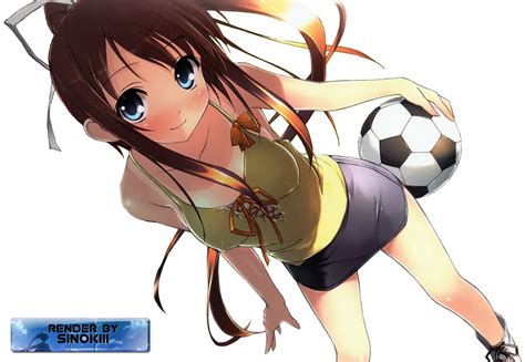 Anime Soccer Girl Render By Cjsn45 On Deviantart