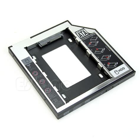 Pc Universal Mm Sata Nd Hdd Ssd Hard Drive Caddy For Cd Dvd Rom