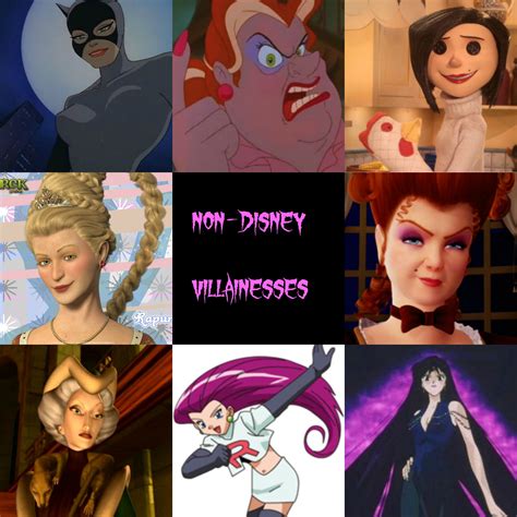 Non-Disney Villainesses - Childhood Animated Movie Villains Photo ...