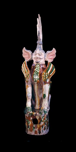 Tang Sancai Glazed Tomb Guardian H For Sale Antiques