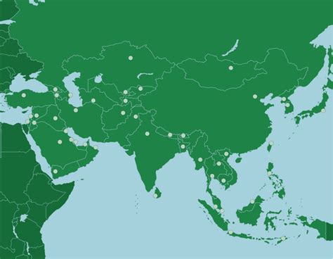 Asya Başkentler Harita Test Oyunları Seterra