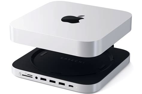 This USB-C Mac mini hub + SSD comes in aluminum to seamless work as a ...