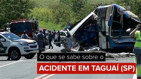 VÍdeos Acidente Em Rodovia No Interior De Sp Deixa Mortos