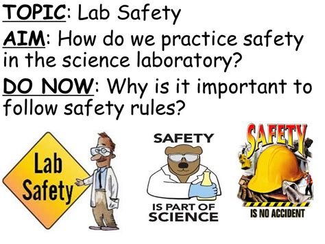 Science Safety Rules Powerpoint