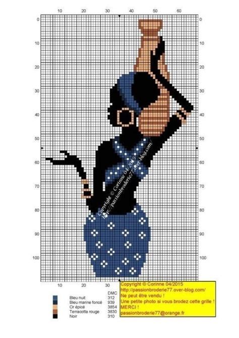 African Women Free Cross Stitch Pattern Cross Stitch Designs Cross