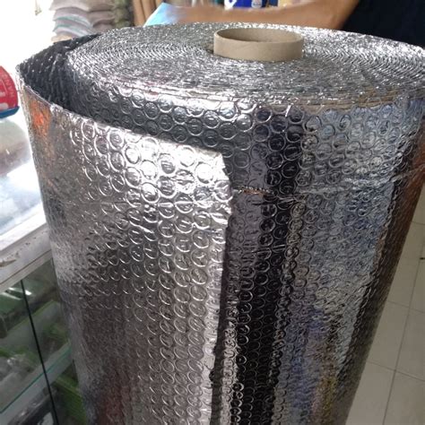 Insulasi Alumunium Foil Bubble Peredam Panas Atap Aluminium Foil