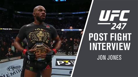 Ufc 247 Jon Jones Hard Earned Victory Youtube