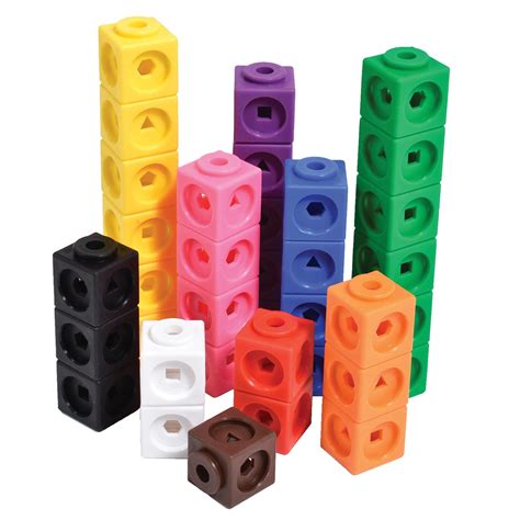 Buy Edxeducation Math Cubes Set Of 100 Math Manipulatives