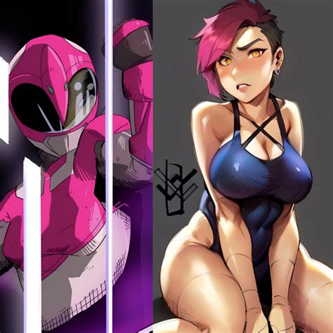 Rule Fanart Hasbro Kimberly Hart Lingerie Mighty Morphin Power