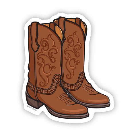 The Cowboy Boots Sticker Cowboy Boots Cowboy Cowboy Scrapbook