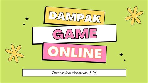 Dampak Positif Dan Negatif Bermain Game Online YouTube