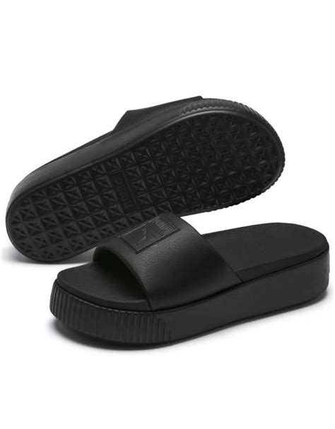 Puma Platform Slides Womens Fashion Footwear Flipflops And Slides