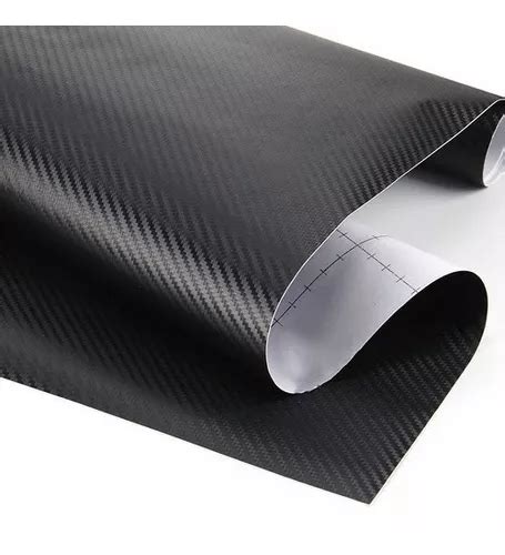 Vinil Adesivo Envelopamento Fibra Carbono Preto Cm X Cm