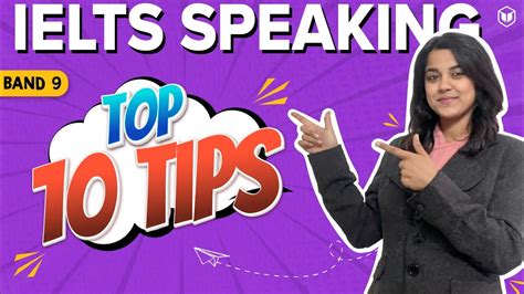 Top 10 Ielts Speaking Tips Ielts Speaking Test Band 9 Score Youtube