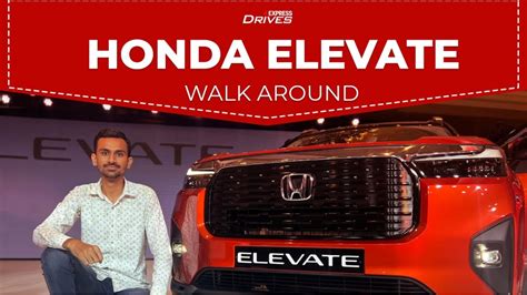 Honda Elevate Suv First Look Ready To Take On The Creta Seltos