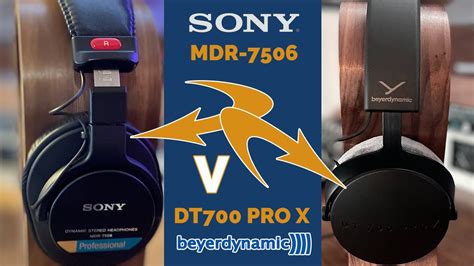 Sony MDR 7506 Review V Beyerdynamic 700 Pro X David Lewis Talking