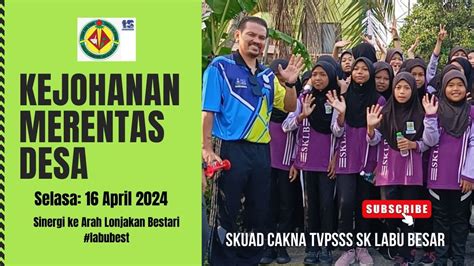 EPISOD KHAS KEJOHANAN MERENTAS DESA PERINGKAT SK LABU BESAR 2024