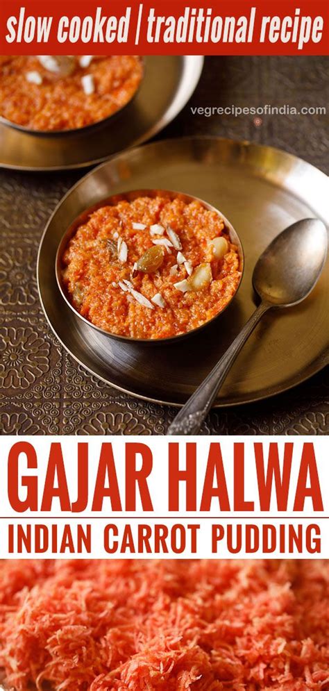 Carrot Halwa Or Gajar Halwa Recipe With Video And Step By Step Photos