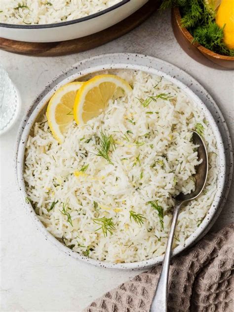 Easy Lemon Dill Rice