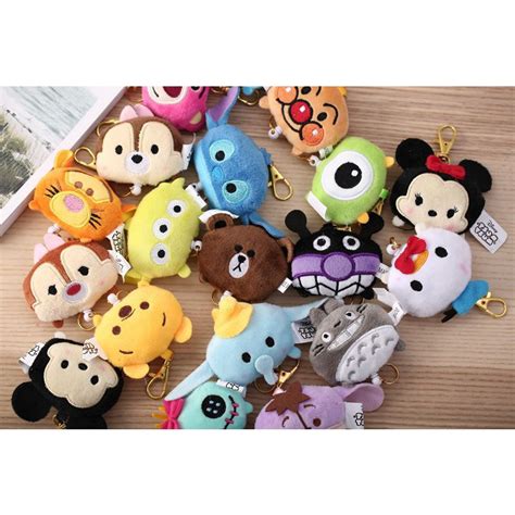 Jual GANTUNGAN KUNCI KEYCHAIN STITCH LOTSO SULLEY DUMBO WINNIE THE POOH