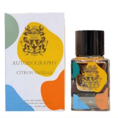 Paris Corner Paris Corner Citron Vanille Autobiography Eau De Parfum