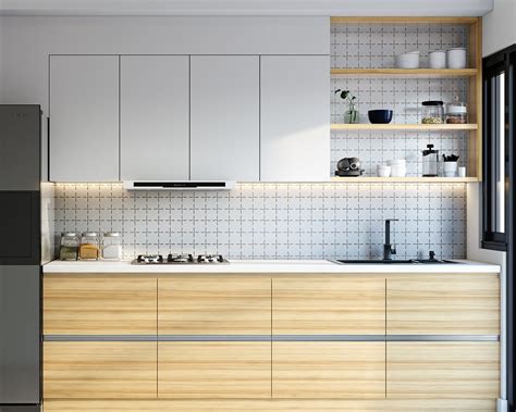 Scratch Resistant Laminates Design For Kitchen Cabinets Livspace