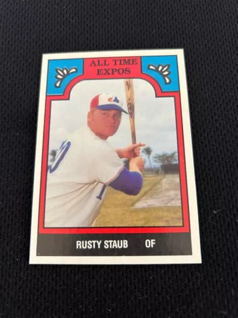 Carte Baseball Rusty Staub All Time Expos Tcma Exp Montr Al