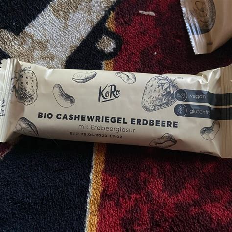 Koro Bio Cashewriegel Erdbeere Reviews Abillion