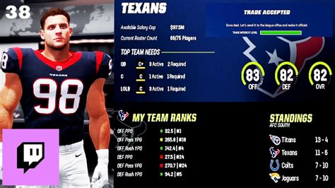 Texans Full Offseason Welcome To Houston Nick Bosa Madden 23