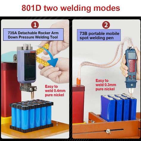 GLITTER Sunkko Mesin Las Pulse Spot Welding Machine 12KW 220V 801D