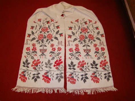 FolkCostume Embroidery Ukrainian Rose Embroidery