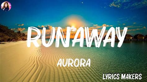 AURORA Runaway Lyrics Imagine Dragons Lewis Capaldi Mix