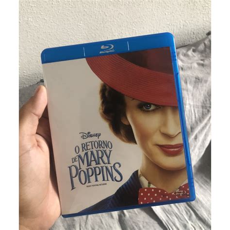 Blu Ray O Retorno De Mary Poppins Disney Shopee Brasil