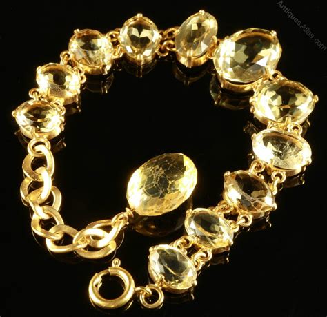 Antiques Atlas - Antique Citrine Bracelet