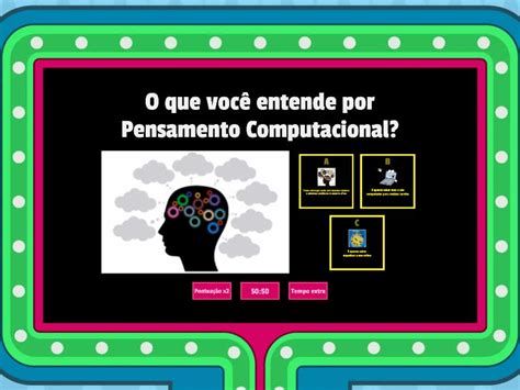 Pensamento Computacional Gameshow Quiz