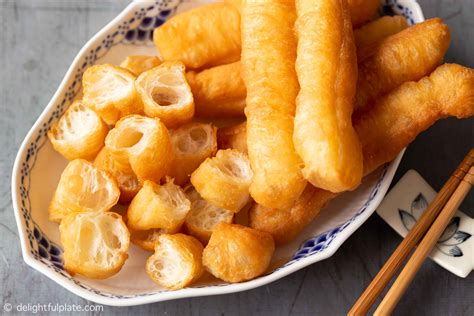 Fried Dough Sticks Qu Y Youtiao Delightful Plate