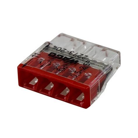 2273-204 Экспресс-клемма 4-проводная до 2,5 мм², (100 шт./уп.) WAGO ...