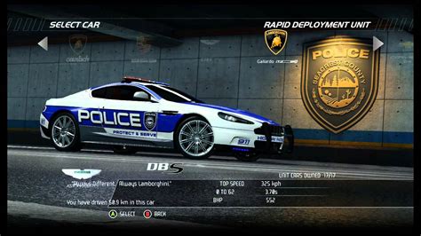 Nfs Hot Pursuit All Cars Police Including Dlc Youtube