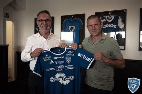 L Ex Sponsor Majeur Maillot Du SCO Rejoint Le SC Bastia