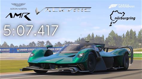 Aston Martin Valkyrie Amr Pro Lap Around Nordschleife Fm