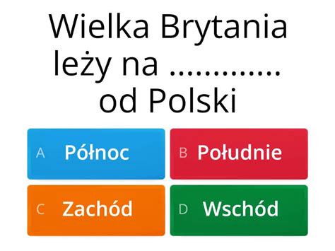 O Wielkiej Brytanii Quiz