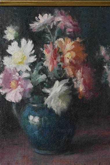 Florence May Pair Of Floral Still Lifes MutualArt