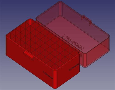 7X64mm Spring Latch Modular Ammo Box By Brass Ring Printables Store