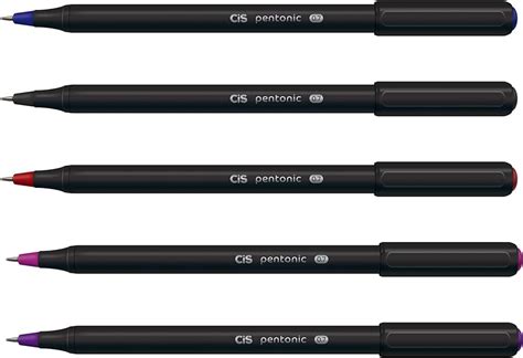 Caneta Esferográfica CIS Pentonic Retrátil 0 7mm